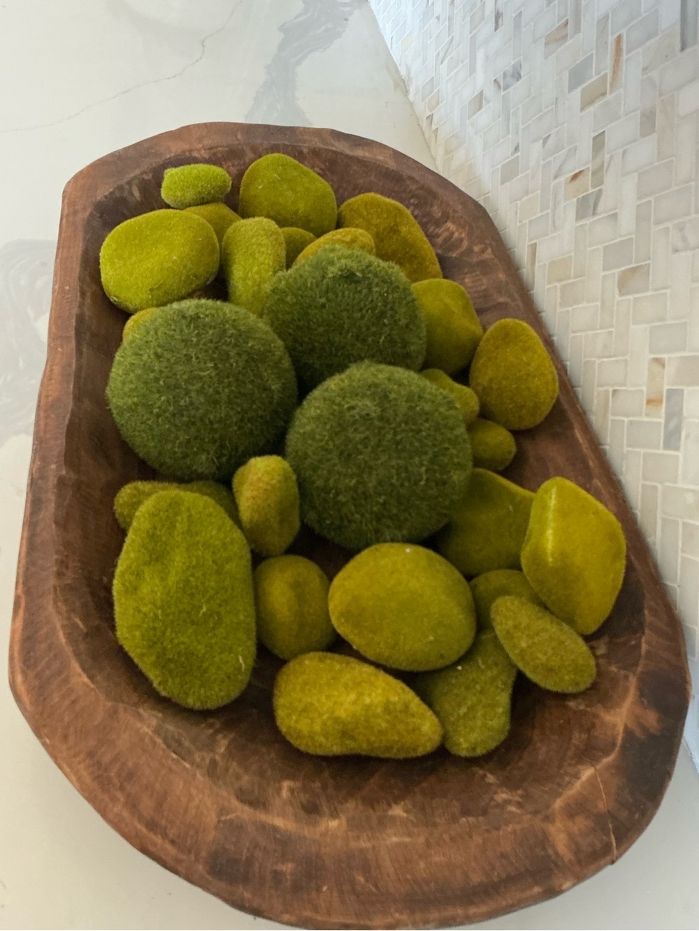 Decorative Lightweight Moss — Olive Green Accent